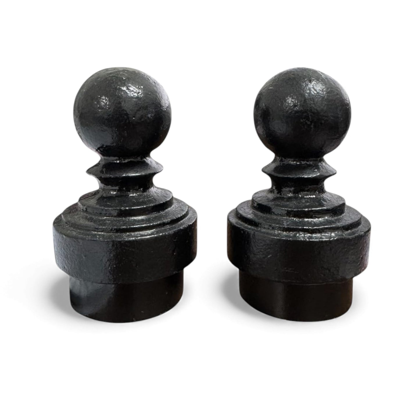 Cast Iron Ornate Decorative "Toppers" for T-Post (6) Pack