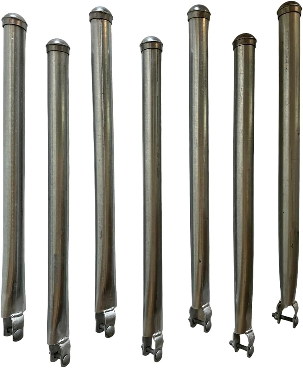 Post Extension by Extend-A-Post - Install onto 1-3/8" Top Rail Only x 2' Long - Set of 9