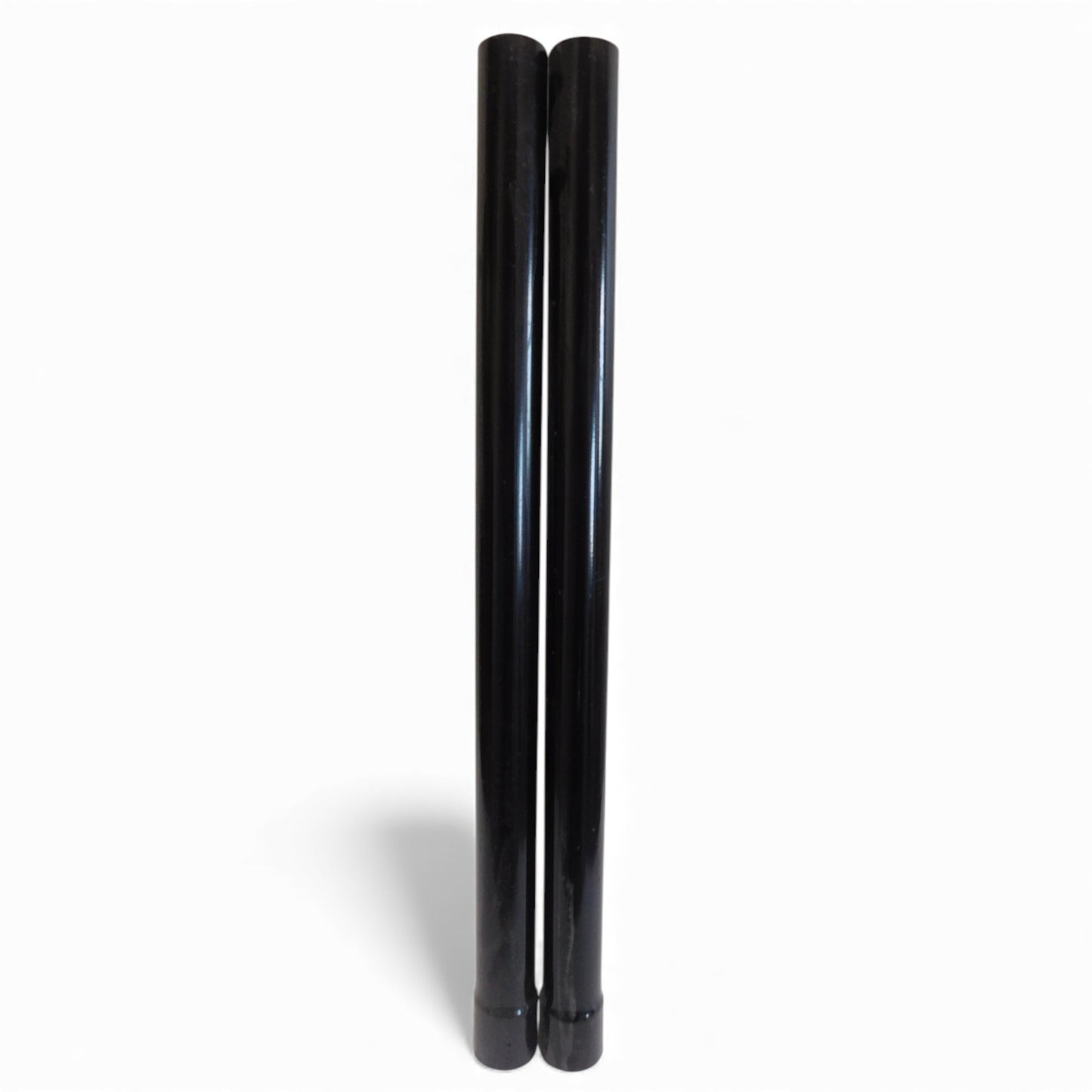 Extend-A-Fence - Post Extender 2' Long- For 2-1/2" post-Black - 2 Pack