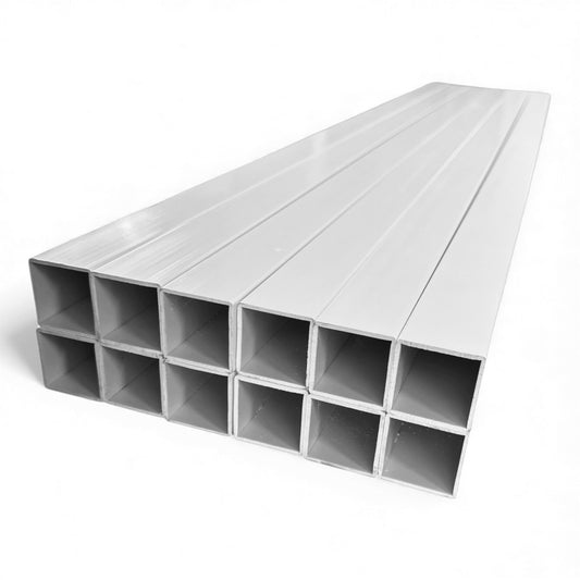 1-1/2" x 1-1/2" x 47" Long PVC Fence Picket Pack - 12 Pack