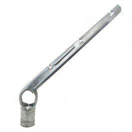 1-5/8" X 1-5/8" Barbed Wire ARM - 45-Degree for Chain Link Fence (6 Pack)