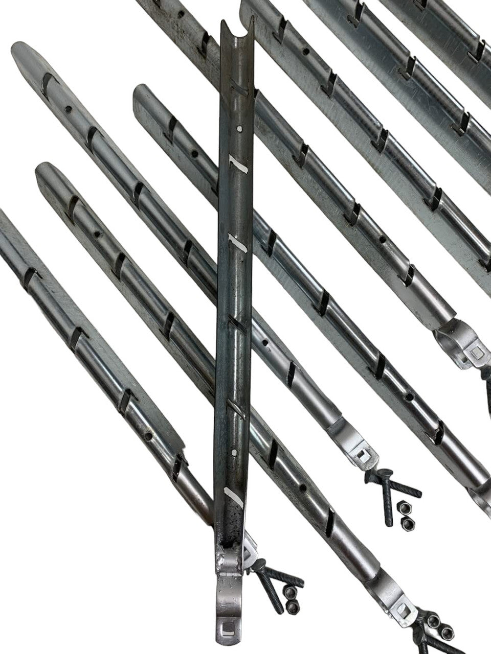 Extend-A-Post 2nd Generation Post Extension with 6 Z-Locks x 2' Long - Install onto 1-3/8" Top Rail Only - Made in America - Set of 9