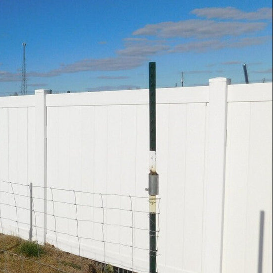 Extend-A-Post Vertical T-Post Extension x 3' Long - Vineyard Green - Set of 6