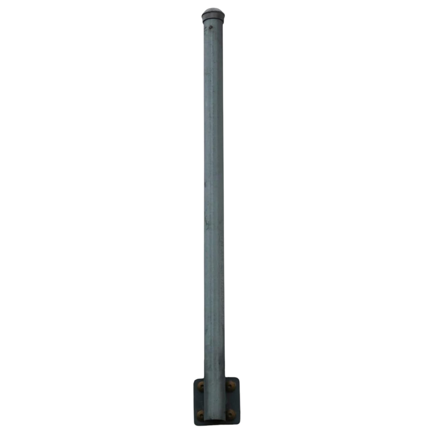 Extend-A-Post 1-3/8" OD Pipe Extension 2' Long - Flat Mount - 45 Degree - 10 Pack