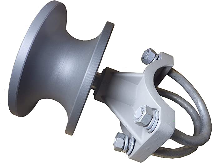 Nylon Cantilever Gate Rollers - For 4" Gate Post - Fits 2-3/8" or 2-1/2" Frame - 4 pack