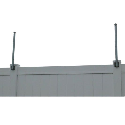 Extend-A-Post - 1-3/8" OD Extensions 2' Long - Vertical - Flat Mount - 10 Pack
