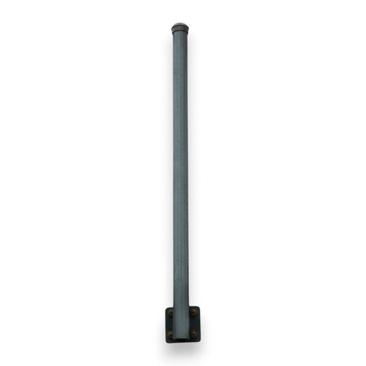 Extend-A-Post 1-3/8" OD Pipe Extensions 2' Long - Flat or Surface Mount - Vertical - 6 Pack