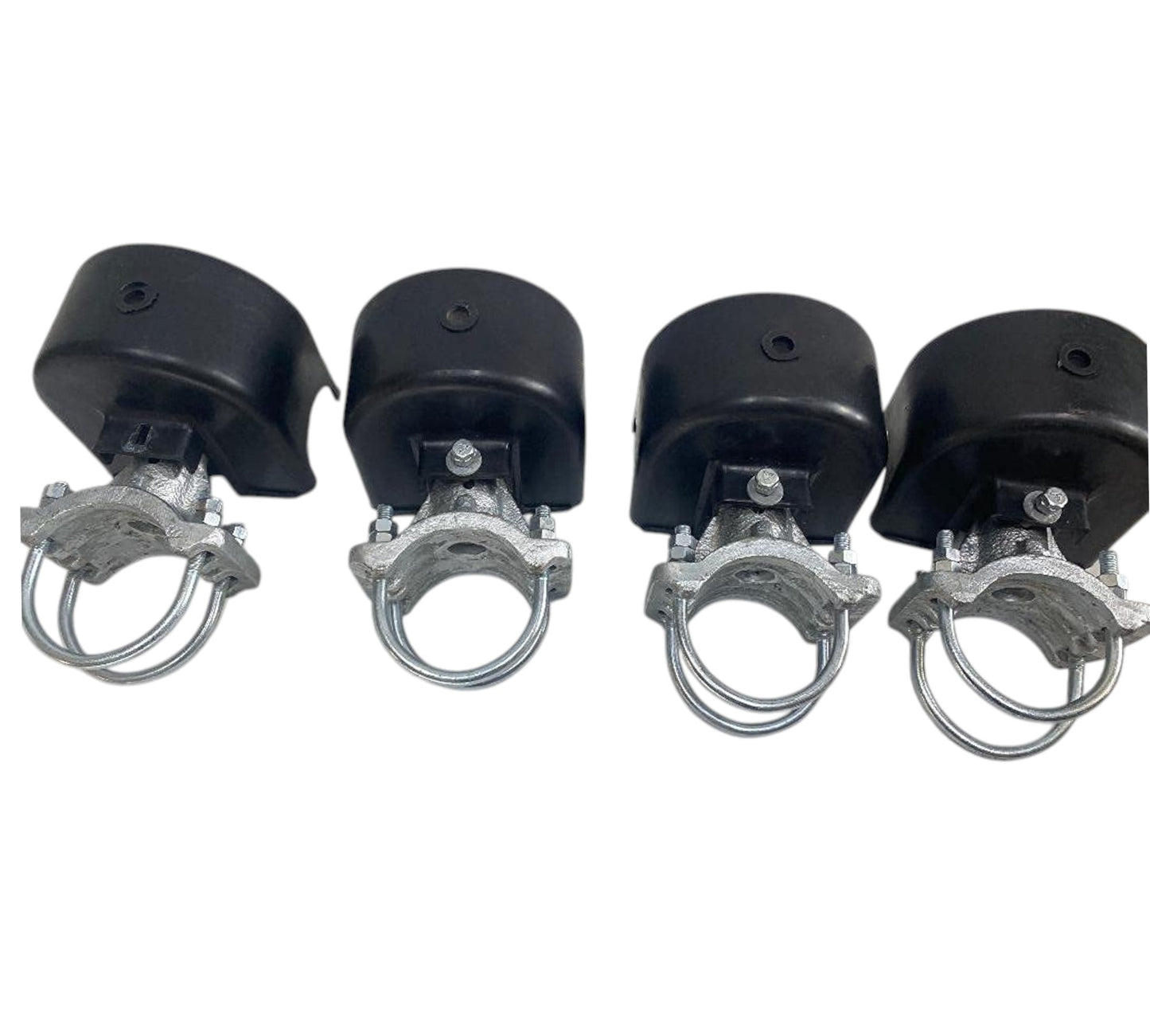 Cantilever Steel Gate Rollers - for 2 1/2" Gate Frame for 4" Gate Post Set of 4