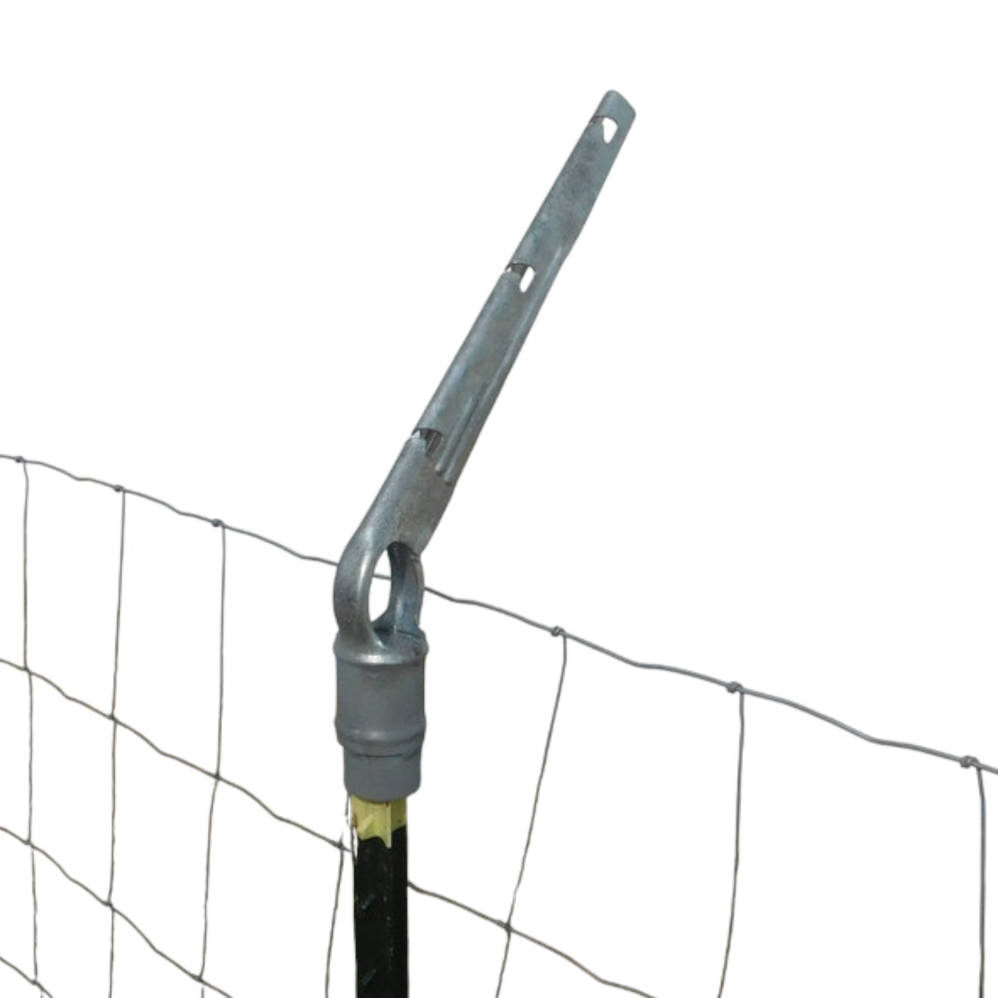 1-5/8" X 1-5/8" Barbed Wire ARM - 45-Degree for Chain Link Fence (6 Pack)