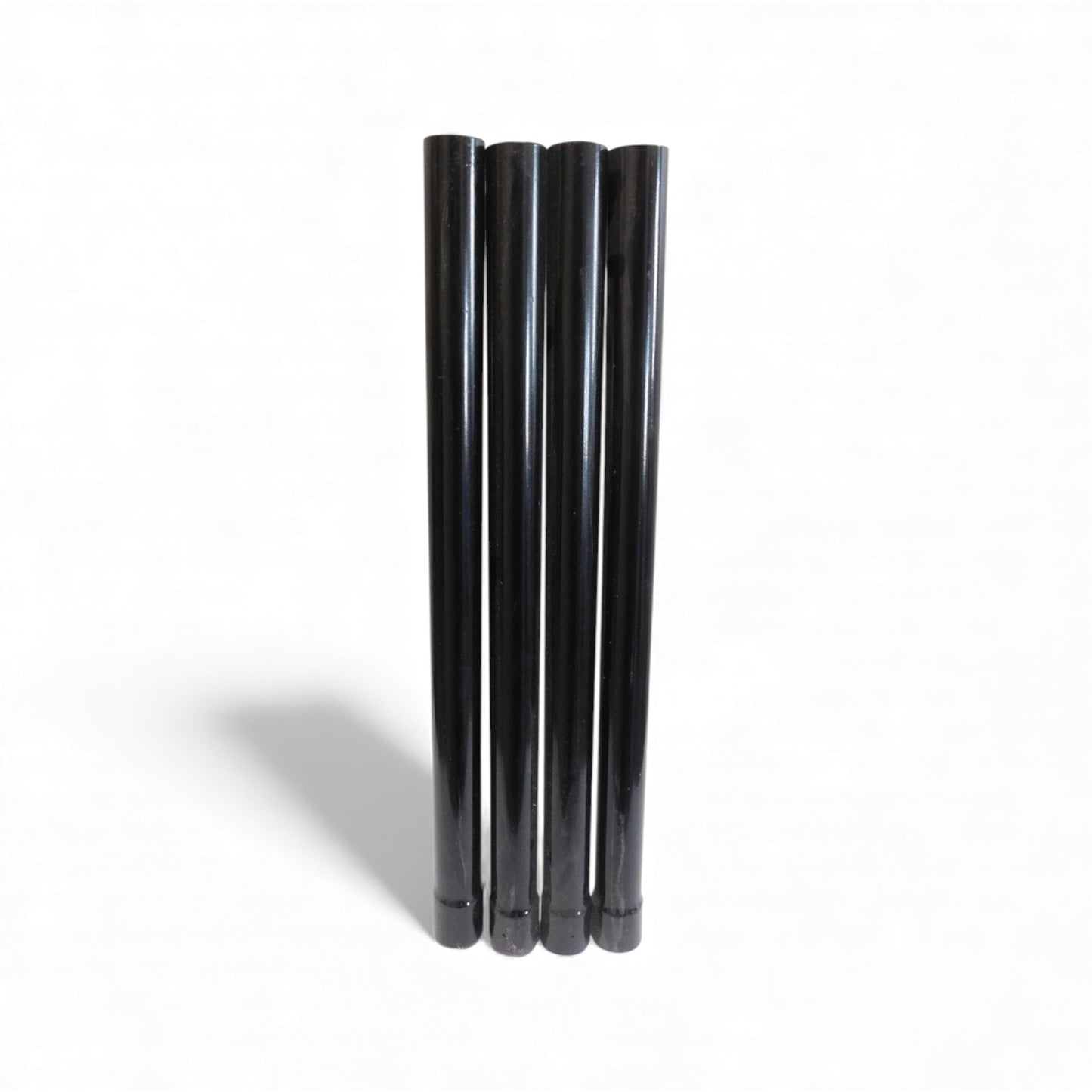 Extend-A-Fence - Post Extender 2' Long - Black - For 1-5/8" Post - 4 Pack