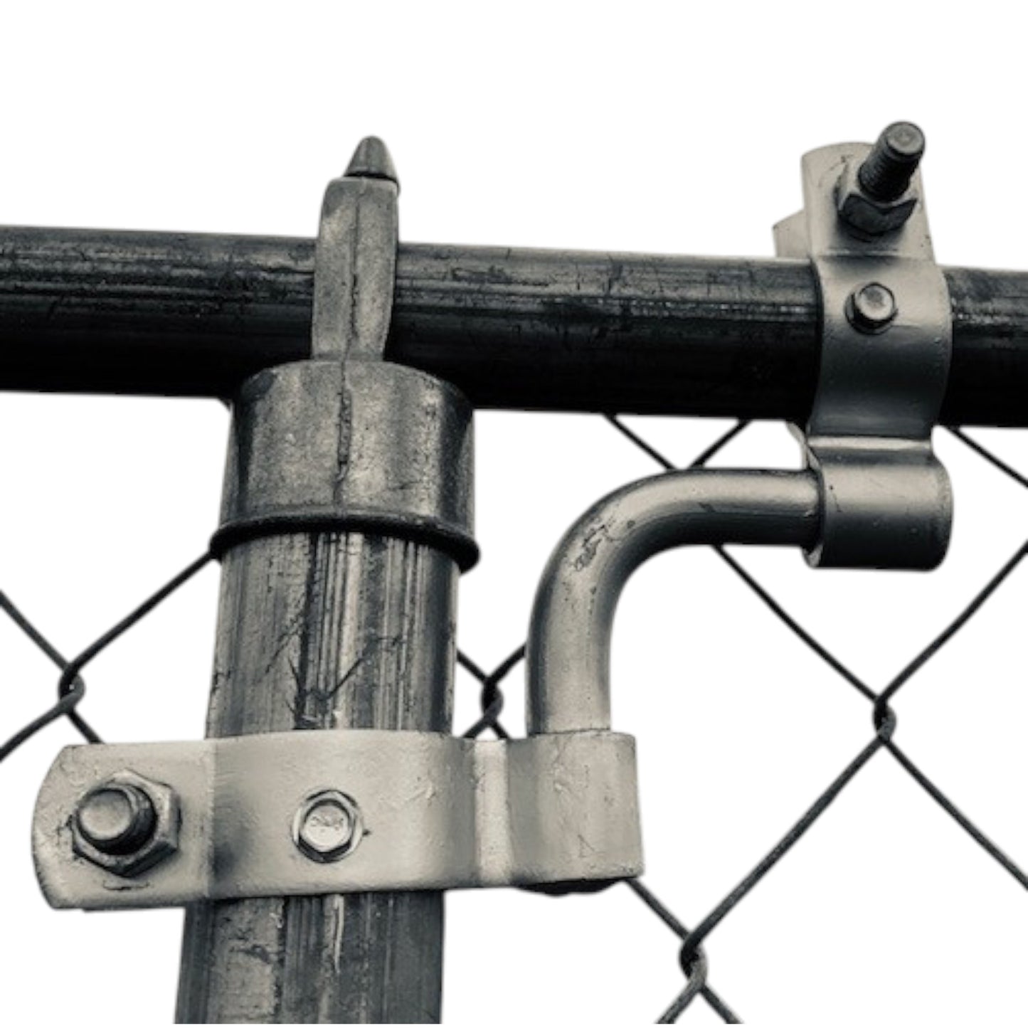1-5/8" Top Rail X 2" Post "Top Rail Locking Device" - 4pk for Fence Extensions