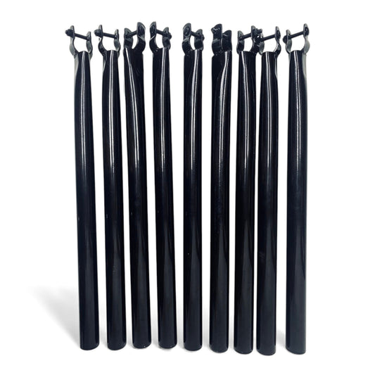 Extend-A-Post - 1-5/8" OD Pipe Extension 2' Long - Black - Use With 1-5/8" Top Rail - 6 Pack