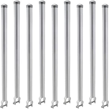 Extend-A-Post - 1-5/8" OD Pipe Extension 2' Long - Use With 1-5/8" Top Rail - 9 Pack