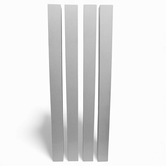 Rail PVC Fence - Top / Bottom - 2" x 3-1/2" x 48" Long - 4 pack